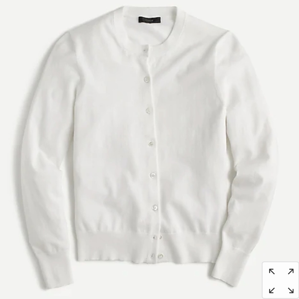 Women’s cotton long sleeve button cardigan sweater